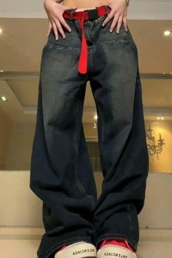 Vintage Washed Distressed Boyfriend Jeans - Y2K Fashion Staple for Women's Coquette Aesthetic