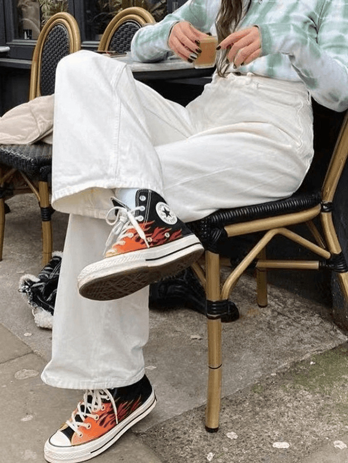 Vintage White Washed Boyfriend Jeans - Y2K Fashion Staple for Women's Grunge and Coquette Aesthetic Vintage White Washed Boyfriend Jeans - Y2K Fashion Staple for Women's Grunge and Coquette Aesthetic