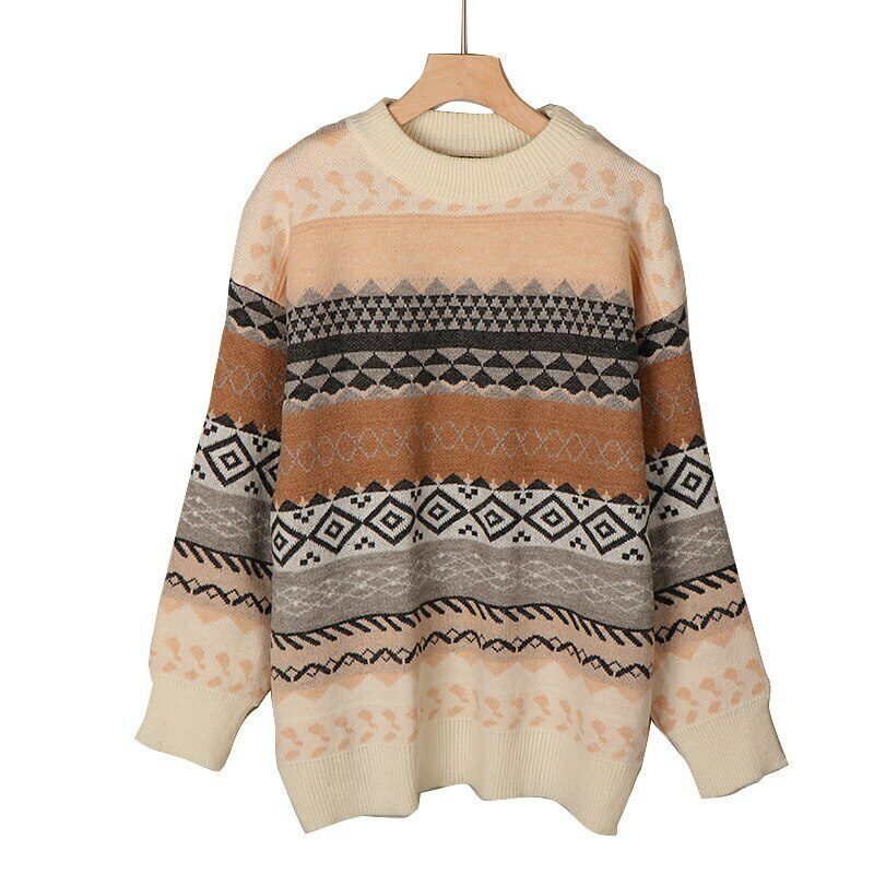 Vintage Winter Sweater: Y2K Aesthetic Coquette Style with Grunge Flair and Pastel Goth Vibes Vintage Winter Sweater: Y2K Aesthetic Coquette Style with Grunge Flair and Pastel Goth Vibes