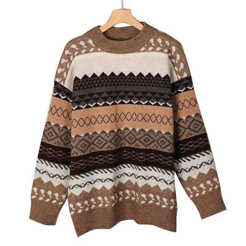 Vintage Winter Sweater: Y2K Aesthetic Coquette Style with Grunge Flair and Pastel Goth Vibes Vintage Winter Sweater: Y2K Aesthetic Coquette Style with Grunge Flair and Pastel Goth Vibes