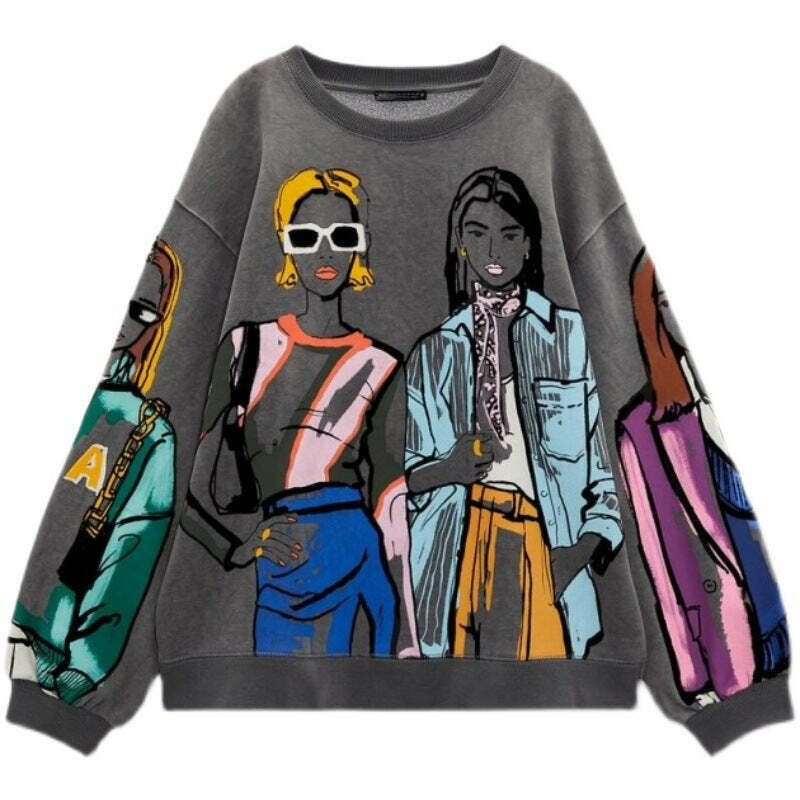 Vintage Y2K Aesthetic Cargo Skirt - Coquette Style Grunge Hoodie for Women