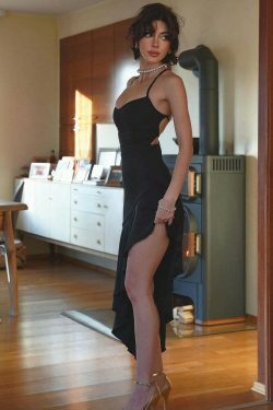 Vintage Y2K Aesthetic Cargo Skirt with Coquette Style Halter Strap Backless Dress