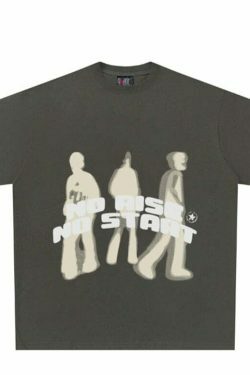 Vintage Y2K Aesthetic Graphic Tee - Coquette Style with Grunge and Preppy Vibes