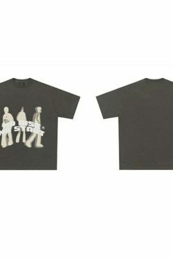 Vintage Y2K Aesthetic Graphic Tee - Coquette Style with Grunge and Preppy Vibes