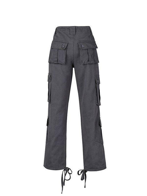 Vintage Y2K Cargo Jeans: Coquette Aesthetic Grunge Style for Women Vintage Y2K Cargo Jeans: Coquette Aesthetic Grunge Style for Women