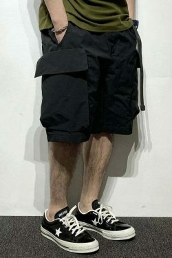 Vintage Y2K Style Cargo Skirt with Multiple Pockets - Grunge Aesthetic Women's Fashion