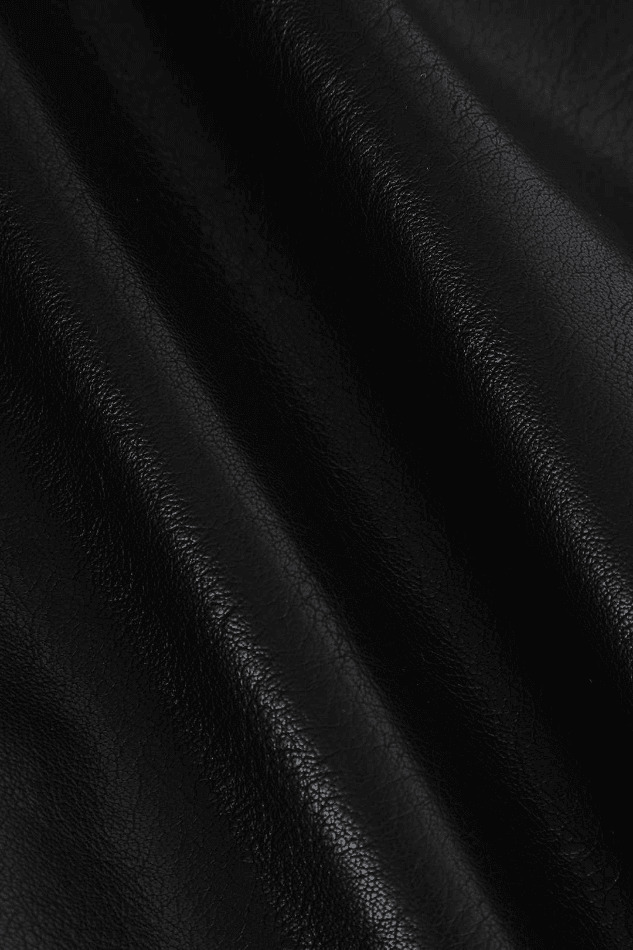 Vintage Y2K Style Faux Leather Midi Skirt - Grunge Aesthetic Contrast Pleated Fashion Vintage Y2K Style Faux Leather Midi Skirt - Grunge Aesthetic Contrast Pleated Fashion