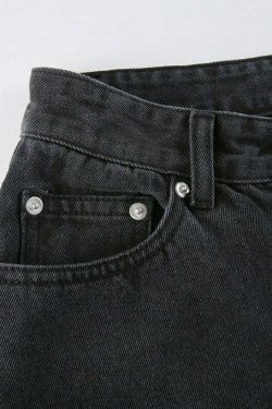 Vintage Y2K Style: Ripped Baggy Jeans - Coquette Aesthetic, Grunge Vibes, Pastel Goth