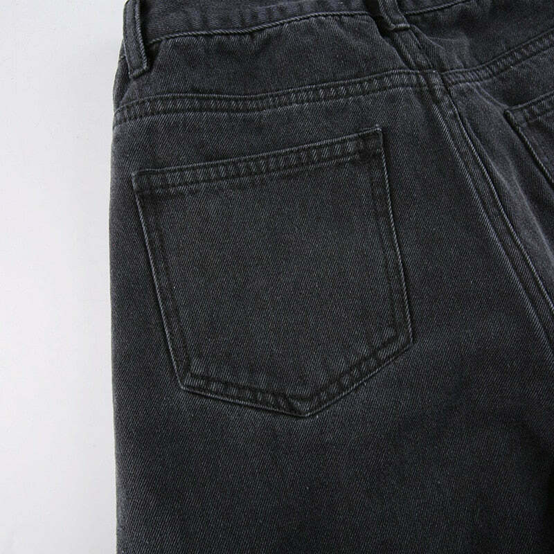 Vintage Y2K Style: Ripped Baggy Jeans - Coquette Aesthetic, Grunge Vibes, Pastel Goth Vintage Y2K Style: Ripped Baggy Jeans - Coquette Aesthetic, Grunge Vibes, Pastel Goth