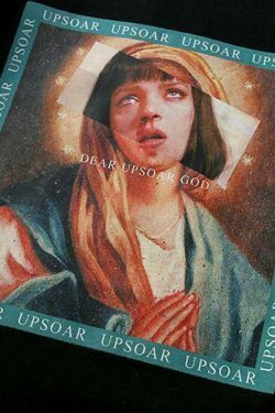 Virgin Mary x Pulp Fiction Print Tee - Y2K Aesthetic Grunge Style Coquette Fashion