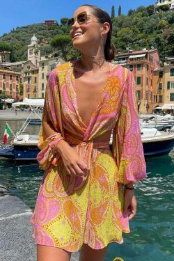 Whimsical Wanderlust Bohemian Cargo Skirt Dress