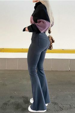 Whimsy Whisper Skinny Mom Jeans - Y2K Fashion Staple for Women with a Touch of Coquette Aesthetic