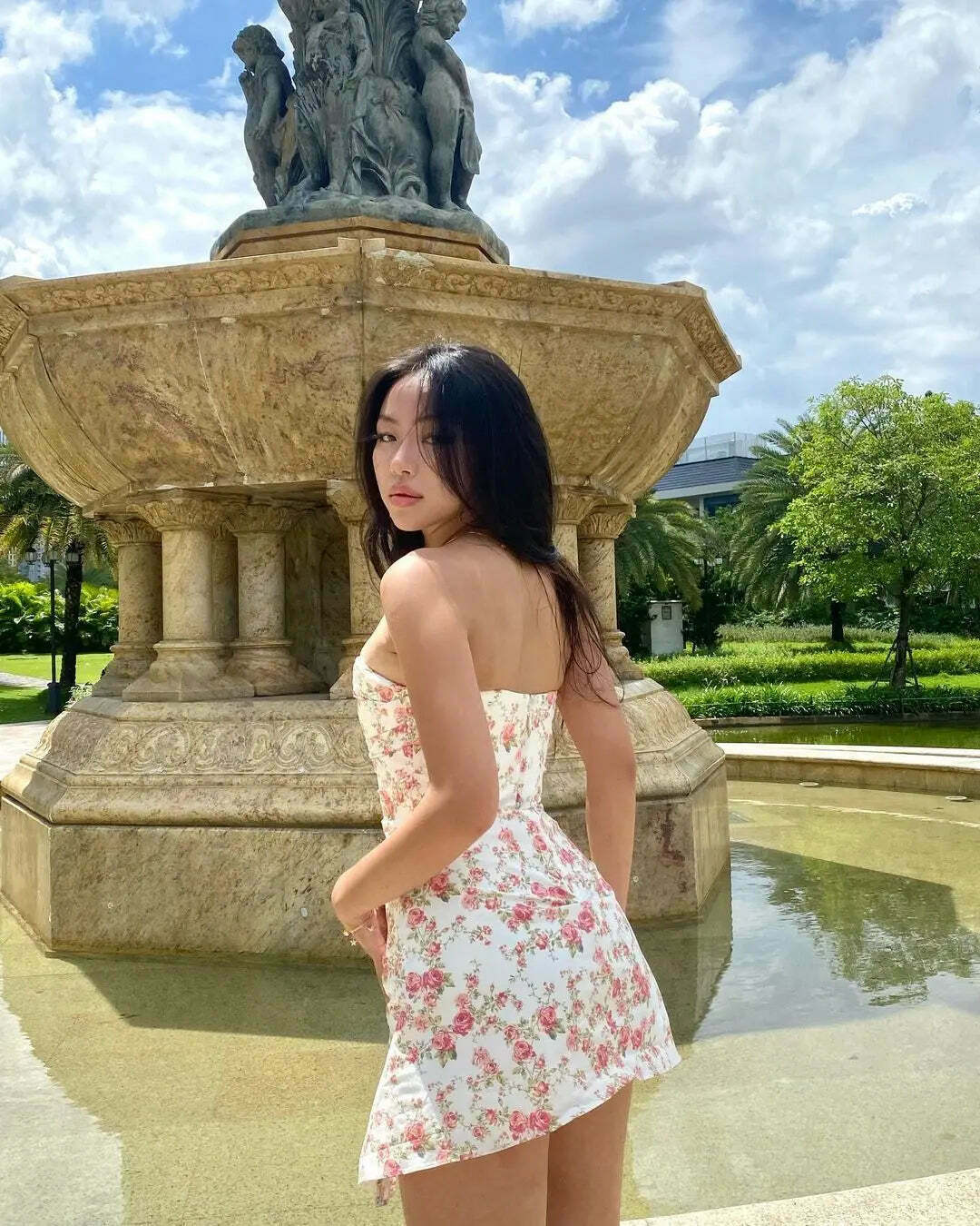 Whisper Weave Satin Silhouette Dress - Y2K Fashion Statement for Women's Coquette Aesthetic Whisper Weave Satin Silhouette Dress - Y2K Fashion Statement for Women's Coquette Aesthetic