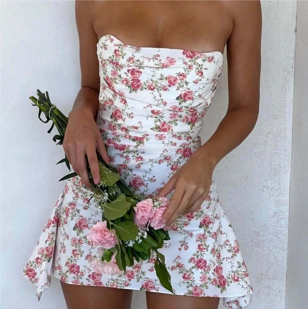 Whisper Weave Satin Silhouette Dress - Y2K Fashion Statement for Women's Coquette Aesthetic Whisper Weave Satin Silhouette Dress - Y2K Fashion Statement for Women's Coquette Aesthetic