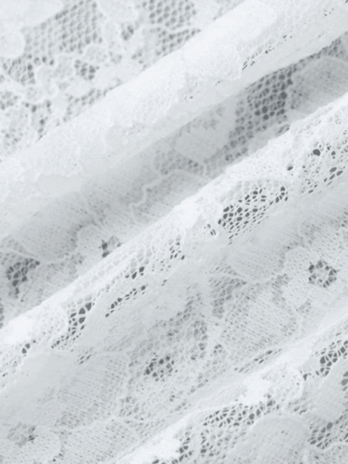 White Sheer Lace Crop Cami: Y2K Fashion Coquette Aesthetic - Grunge Style Cute Tops for Women White Sheer Lace Crop Cami: Y2K Fashion Coquette Aesthetic - Grunge Style Cute Tops for Women