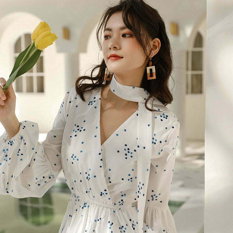 Whitney Boho Beach Maxi Dress - Y2K Fashion - Coquette Aesthetic with Grunge & Pastel Goth Vibes