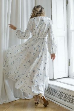 Whitney Boho Beach Maxi Dress - Y2K Fashion - Coquette Aesthetic with Grunge & Pastel Goth Vibes