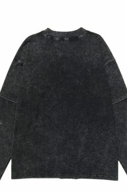 Y2K Acid Wash Cargo Skirt: Coquette Grunge Style - Cute Tops & Pastel Goth Fashion