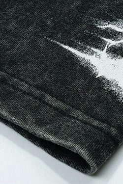 Y2K Acid Wash Cargo Skirt: Coquette Grunge Style - Cute Tops & Pastel Goth Fashion