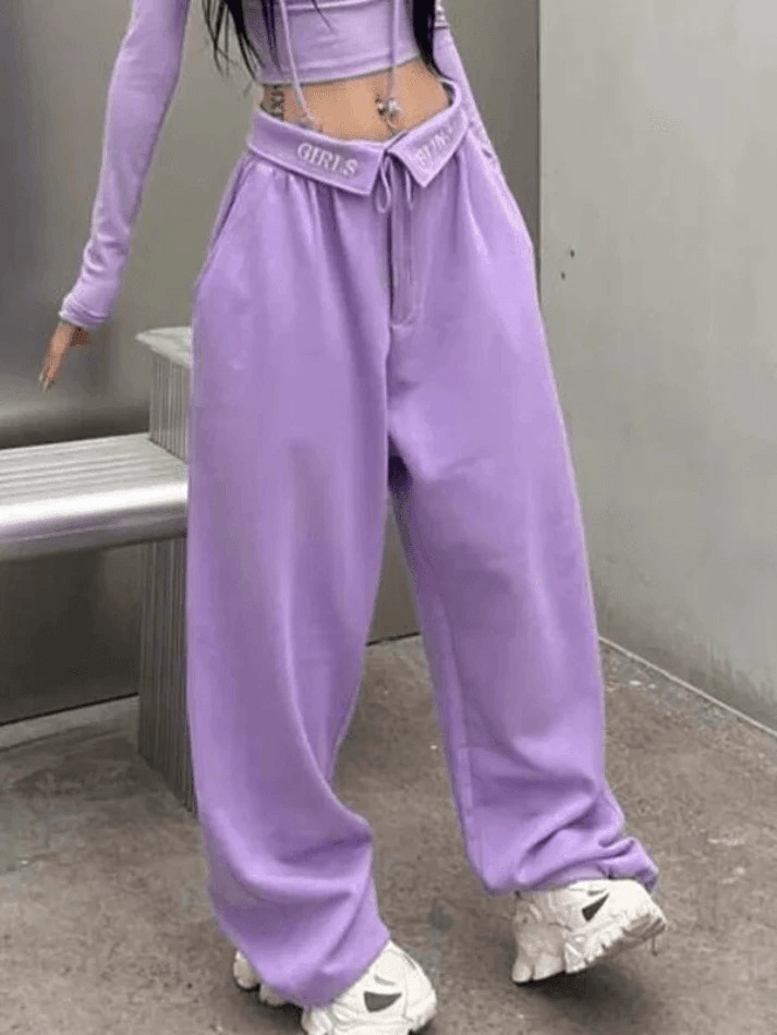 Y2K Aesthetic Alphabet Waist Sweatpants - Coquette & Grunge Style Cargo Skirt Y2K Aesthetic Alphabet Waist Sweatpants - Coquette & Grunge Style Cargo Skirt