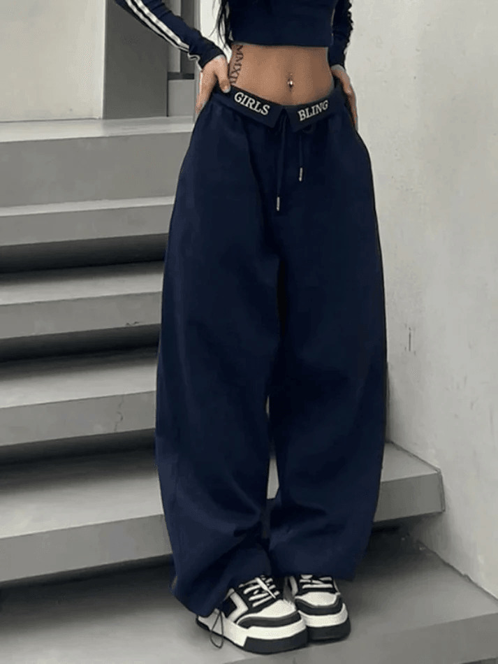 Y2K Aesthetic Alphabet Waist Sweatpants - Coquette & Grunge Style Cargo Skirt Y2K Aesthetic Alphabet Waist Sweatpants - Coquette & Grunge Style Cargo Skirt