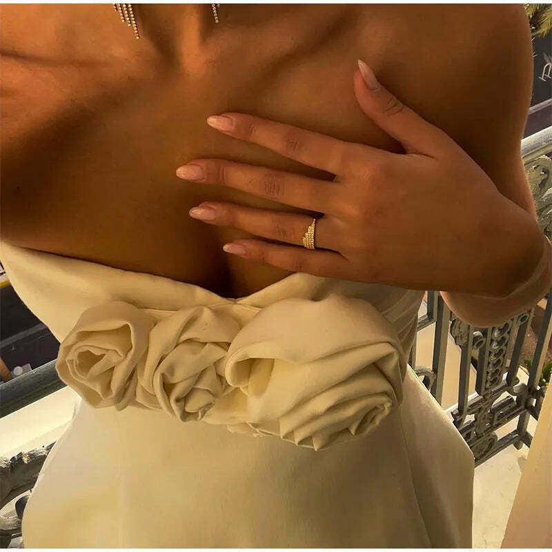 Y2K Aesthetic Back Again Strapless Mini Dress for Niche Women Fashion Y2K Aesthetic Back Again Strapless Mini Dress for Niche Women Fashion