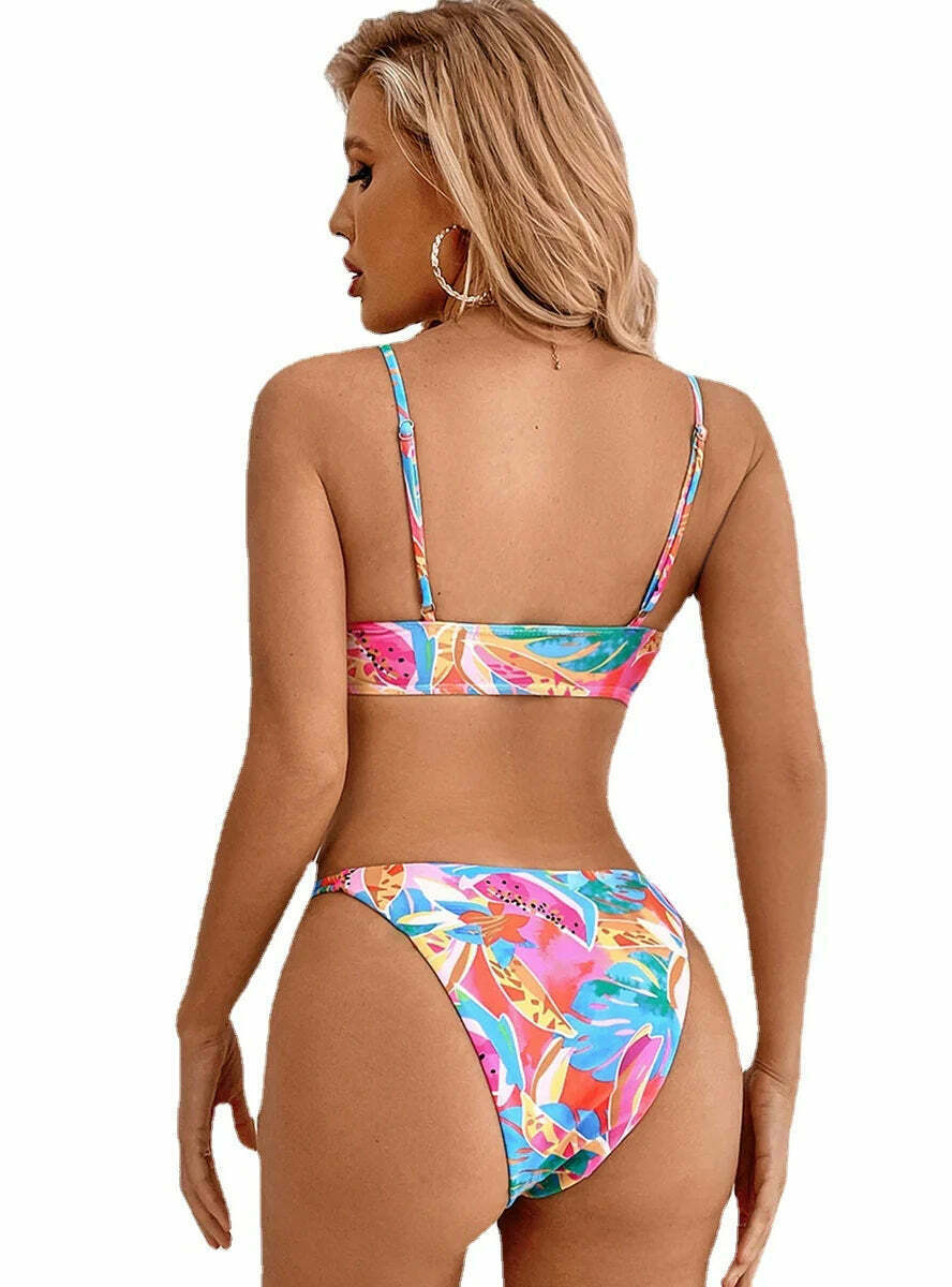Y2K Aesthetic Backless Bikini: Coquette Style, Grunge Fashion, Cute Tops, Pastel Goth Y2K Aesthetic Backless Bikini: Coquette Style, Grunge Fashion, Cute Tops, Pastel Goth