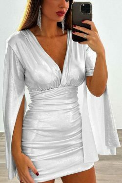 Y2K Aesthetic Backless High-Waist Slim Dress for Women - Coquette & Grunge Style Fashion