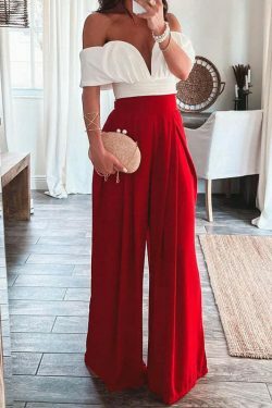 Y2K Aesthetic Backless Top & Wide-Leg Pants Suit for Niche Women Fashion