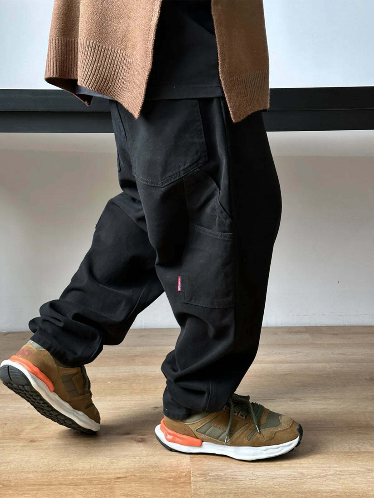 Y2K Aesthetic Balloon Fit Carpenter Jeans - Coquette Grunge Fashion with Old Money Vibes