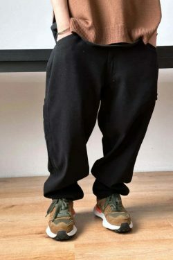 Y2K Aesthetic Balloon Fit Carpenter Jeans - Coquette Grunge Fashion with Old Money Vibes