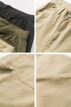 Y2K Aesthetic Balloon Fit Carpenter Jeans - Coquette Grunge Fashion with Old Money Vibes