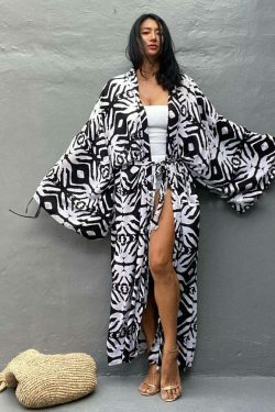 Y2K Aesthetic Beach Cover-Up: Coquette Style Rayon Dress for Women