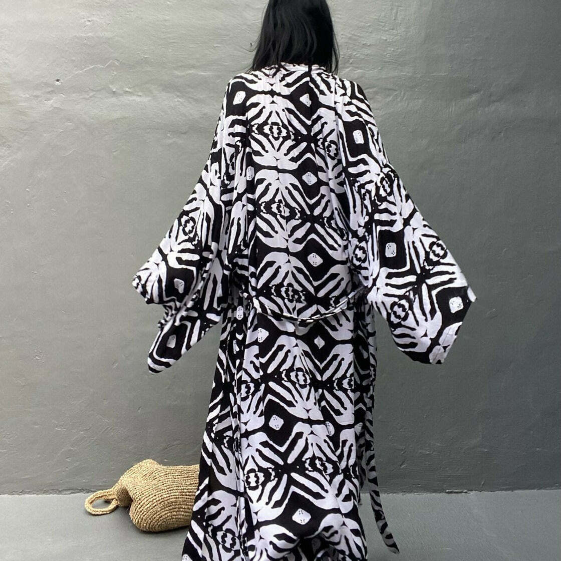 Y2K Aesthetic Beach Cover-Up: Coquette Style Rayon Dress for Women