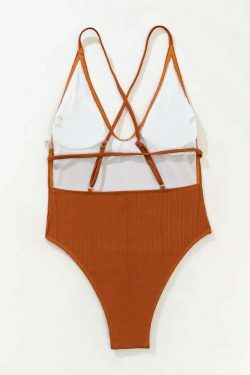 Y2K Aesthetic Beach Sexy One-Piece Bikini - Coquette Style for Women