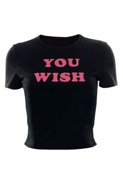 Y2K Aesthetic Black Crop Top with Coquette Style and Grunge Fashion Vibes