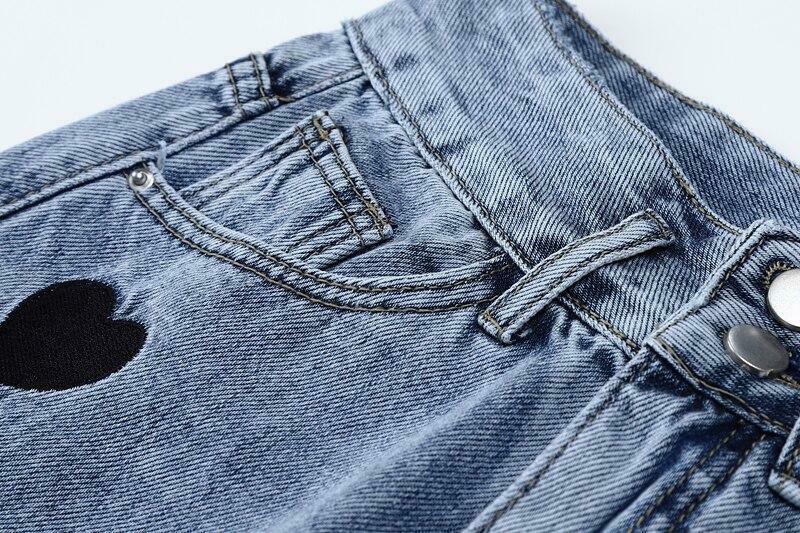 Y2K Aesthetic Black Hearts Shorts - Coquette & Grunge Style Women's Fashion