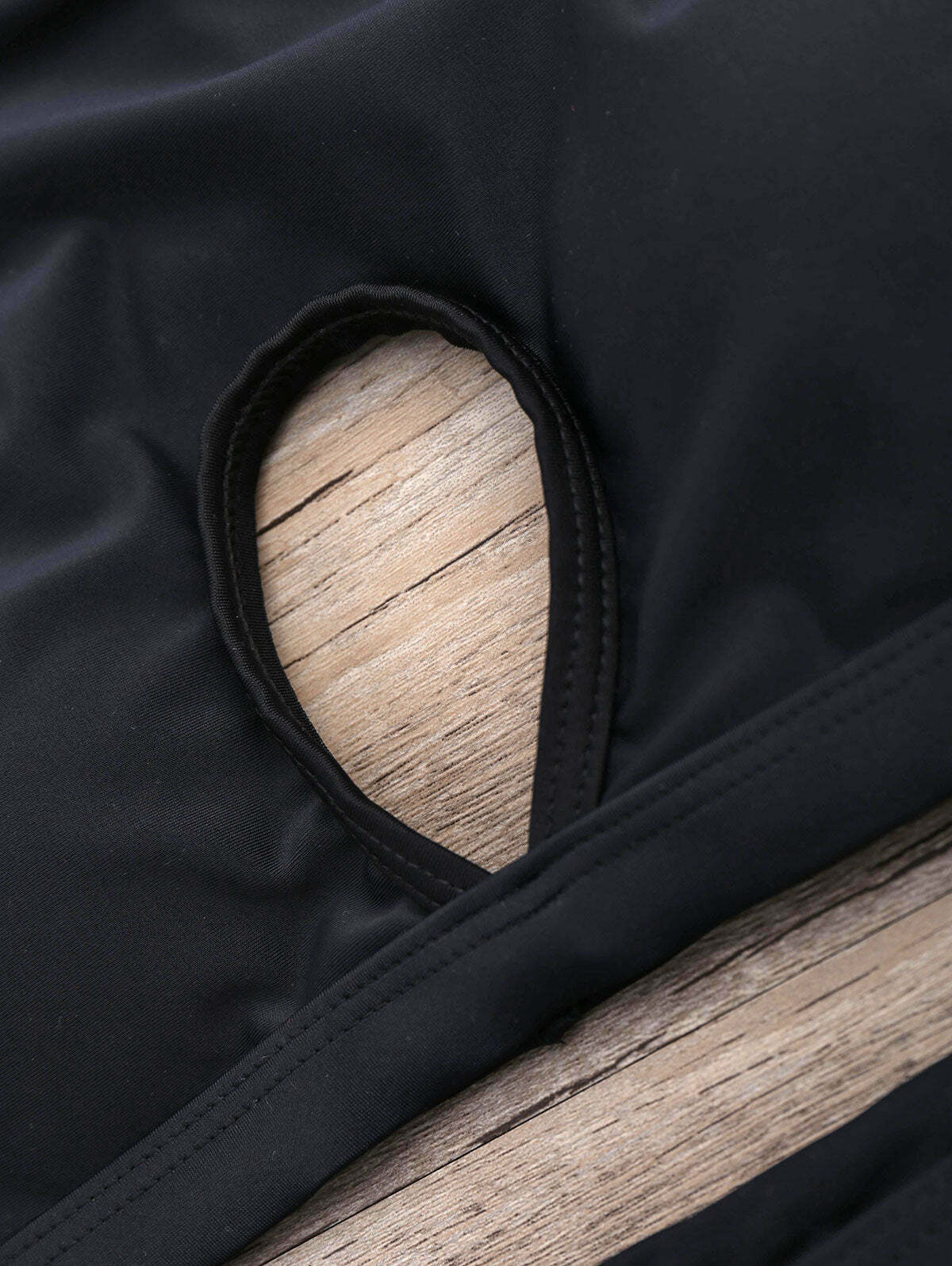 Y2K Aesthetic Black High Leg Halter Bikini Set - Retro Coquette Style Swimsuit for Women Y2K Aesthetic Black High Leg Halter Bikini Set - Retro Coquette Style Swimsuit for Women