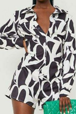 Y2K Aesthetic Black Long Sleeve Short Jumpsuit - Coquette Style Grunge Fashion Women's Clothing