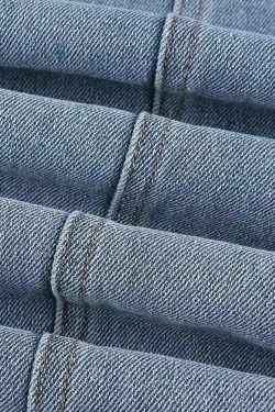 Y2K Aesthetic Black Star Patchwork Jeans - Coquette Style Grunge Fashion Women's Clothing