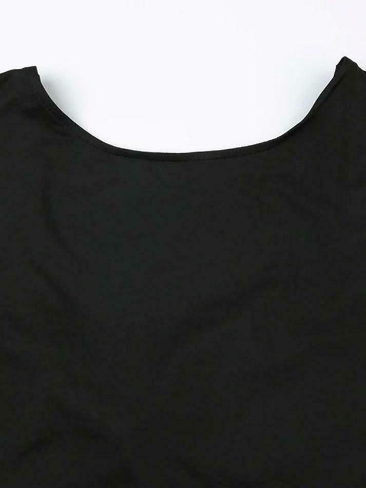 Y2K Aesthetic Black Tank Top: Coquette Grunge Fashion & Cute Tops Y2K Aesthetic Black Tank Top: Coquette Grunge Fashion & Cute Tops