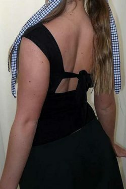 Y2K Aesthetic Black Tank Top: Coquette Grunge Fashion & Cute Tops