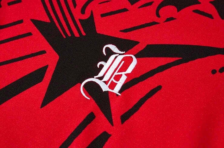 Y2K Aesthetic Blackair Sports Jersey for Niche Women Fashion