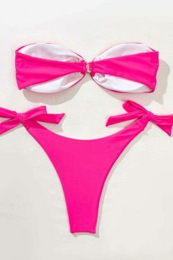 Y2K Aesthetic Blue Diamond Bikini - Coquette Grunge Fashion