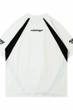 Y2K Aesthetic BOREFEND Sports Jersey with Collar - Vintage-inspired Grunge Style Women's Top