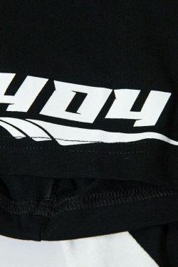 Y2K Aesthetic BOREFEND Sports Jersey with Collar - Vintage-inspired Grunge Style Women's Top