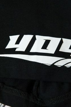 Y2K Aesthetic BOREFEND Sports Jersey with Collar - Vintage-inspired Grunge Style Women's Top