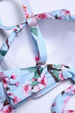 Y2K Aesthetic Bowknot Bikini Set - Coquette Style High Waist Swimwear