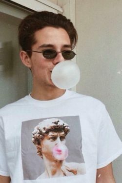 Y2K Aesthetic Bubble Gum Unisex T-Shirt - Coquette & Grunge Style Fashion Statement