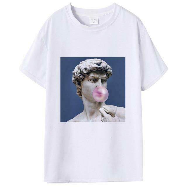 Y2K Aesthetic Bubble Gum Unisex T-Shirt - Coquette & Grunge Style Fashion Statement